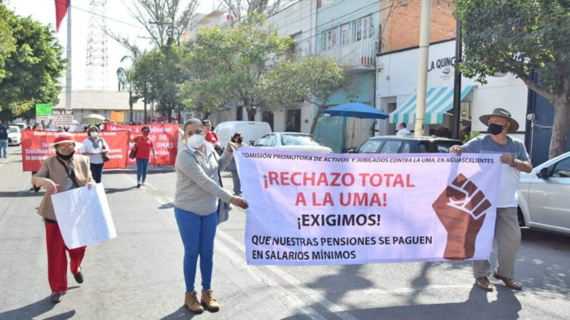 marcha de protesta jubilados